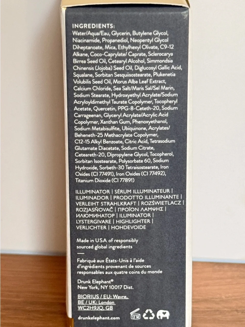 NEW Drunk Elephant B-Goldi Bright Drops 30ml | Full Size | Niacinamide Serum